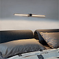 310145 Ideal Lux FILO AP D075 NERO 3000K настенный светильник (бра) черный — фото 1