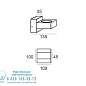 TAF 1 Bel lighting настенный светильник