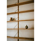 8056 Shelf Library Frama Стеллаж одинарный 185.2x40 дуб — фото 4