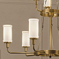 Vetivene 9 Light Chandelier Natural Brass люстра 52452NBR Kichler — фото 6