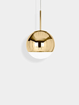 Подвесной светильник Tom Dixon Mirror Ball Small - Золотой зеркальный Поликарбонат