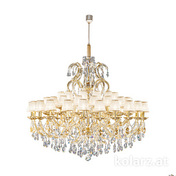 0414.824+18+12.3.SpT Kolarz Versailles люстра многоярусная с пятьюдесятью четырьмя лампами золото