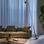 CHIO11103 Lumen Center Chiocciola 11 PT напольный светильник с регулируемым рассеивателем матовый чёрный — фото 1