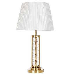 A4062LT-1PB Arte Lamp JESSICA настольная лампа с абажуром и золотистым основанием