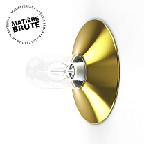 Cooper N° 1; Clear glass E27 52W; Raw brass