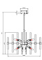 A1064PL-10CC Arte Lamp Matilda люстра на штанге E14 10х40W — фото 6