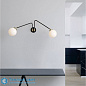 ARRAY TWIN OPAL настенный светильник CTO LIGHTING ARRWA2BZGO — фото 1