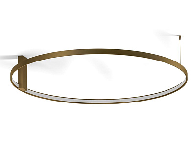 потолочный кольцевой светильник с узким профилем