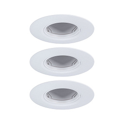 92112 Paulmann Recessed luminaire встраиваемый потолочный светильник белый с регулировкой яркости