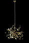 Светильник подвесной Crystal Lux GARDEN SP3 D400 GOLD — фото 2