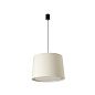 64315-54 CONGA BLACK PENDANT LAMP E27 ø500*350*ø450 WHITE L подвесной светильник Faro barcelona