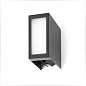 70264 LOG LED Dark grey wall lamp настенный светильник Faro barcelona — фото 2