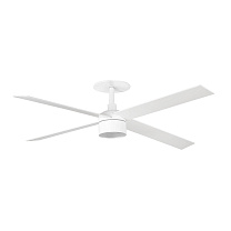 RUDDER TEK 4 RECESSED L White/ash fan 4000K TUYA