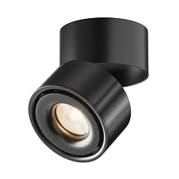 C084CL-15W3K-B Maytoni Yin потолочный спот черного цвета с поворотным модулем