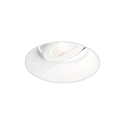 112820W0 Wever Ducre Deep Adjust Trimless безрамочный встраиваемый потолочный светильник GU10 с белым корпусом