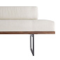 DB8003 Tuck Bench Ivory Leather Arteriors диван