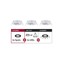 Downlight Choose Basic Set Swivelling round 50°