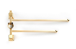 BA555/ORO24 Il Paralume Marina Owl настенная штанга для полотенца с двумя подвижными рычагами