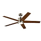 56" Brahm Fan Brushed Stainless Steel люстра-вентилятор 300044BSS Kichler — фото 5