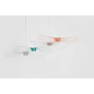 L0020113 VERTIGO Petite Friture Большой подвесной светильник в виде лепестков коралловый лимитированный — фото 1
