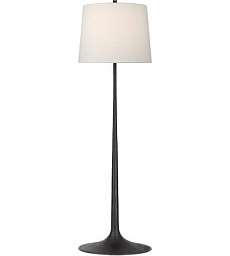 BBL1180AI-L Visual Comfort Oscar торшер с металлической стойкой и абажуром из ткани
