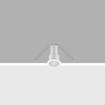 Laser Fixed round mini-recessed luminaire - LED - spot 2W 115.2lm - 2700K - CRI 90