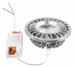 940162 Lightstar Led встраиваемый потолочный светильник серый