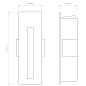 1212021 Borgo 55 LED 2700K Astro lighting маркирующий светильник матовый белый — фото 1