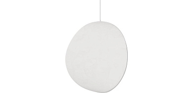 подвесной светильник с плоским круглым плафоном