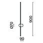 MOD237WL-L11BS3K Maytoni Light stick Настенный светильник 10W 750лм Латунь — фото 5