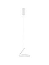 Sandy White Aluminium LED 14Watt 220-240Volt 1093Lm IP20 3000K D:20 H:260 cm