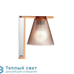 09120AM Kartell Light Air настенный светильник бра с янтарным плафоном