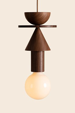 Подвесной светильник Junit Walnut Edition Schneid