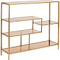 85486 Полка Стеллаж Loft Gold 115x100см Kare Design