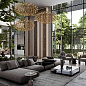 9027-75 Gold Loft it Raimond подвесной светильник 3402lm 3000K — фото 5