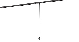 T048L00004B12227110 Buzzi and Buzzi M1 магнитный трековый светильник цилиндрической формы для магнитной шины 48V