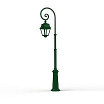 Avenue 2 N° 8; Clear glass Built-in LED 2700°K warm white 13W; Fir green