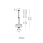 ACAM.002019-P45005 Calypso Contardi подвесной светильник — фото 10