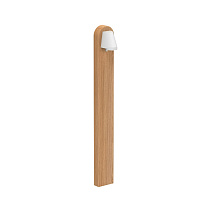BEAMY TEAK 100CM 230 В GU10 ALU COATED WHITE