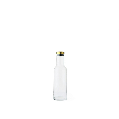 71030-000996 Audo Copenhagen Bottle Графин 1 л, прозрачный/латунный