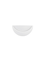 White Gypsum LED E14 1x5 Watt 100-240Volt IP20 bulb e xcluded L: 34 W: 17 H: 17 cm