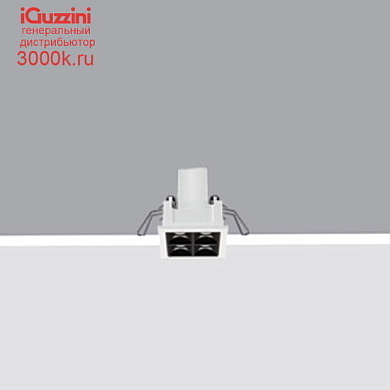 Q476 Laser Blade XS iGuzzini Frame 4 cells - Flood beam - LED