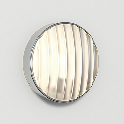 1032012 Astro lighting Montreal настенный светильник с круглым рифлёным плафоном из брашированной нержавеющей стали