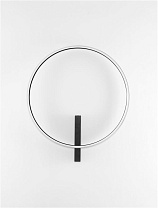 Triac Dimmable Sandy Black Aluminium & Silicone LED 47Watt 220-240Volt 1440Lm IP20 2700-3000-4000K CCT by Dip Switch Light Up & Down L:68 W:60 H:6 cm