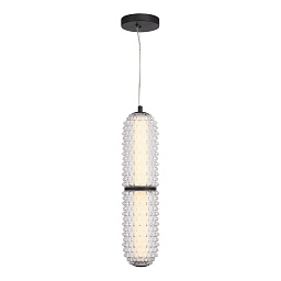 SL6144.403.01 ST-Luce Saguaro подвесной светильник с удлинённым корпусом и рельефной поверхностью плафона