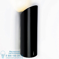 Moso wall lamp up porcelain MOSO WALL UP ЧЕРНЫЙ ФАРФОР РЕГУЛИРУЕМЫЙ ЛУЧ LED3W 450LM 2700K 100-240V 50/60 HZ Royal Botania