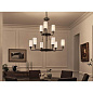 Vetivene 9 Light Chandelier Textured Black люстра 52452BKT Kichler — фото 4