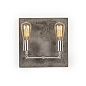 Factory Sconce Double Nickel by Nellcote бра Sonder Living 1007028