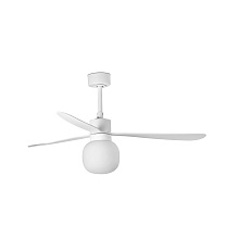 AMELIA BALL L White/white fan Wall Control black 2700K