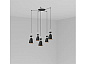 20050-5L RETRO BLACK AND COPPER PENDANT LAMP 1xE14 20W 5L подвесной светильник Faro barcelona